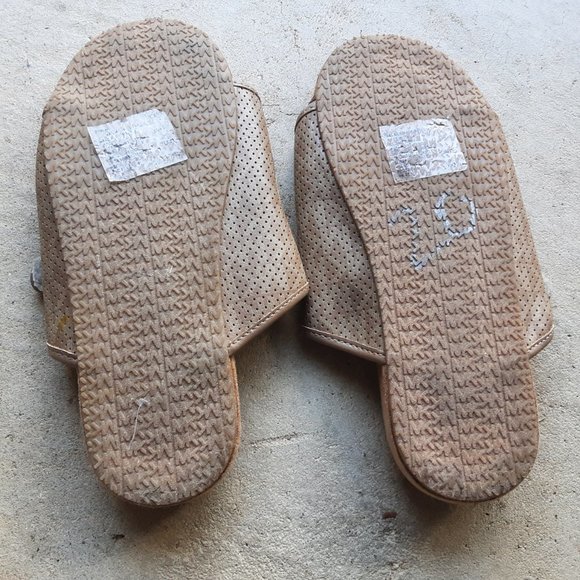 Michael Michael Kors Double Straps w/ Velcro Slide Sandals Size 3 Kids - Picture 6 of 6